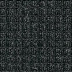 M + A Matting M+A Matting WaterHog Squares Fashion Mat, Universal Cleated, 6' x 20', Charcoal (28054620070)