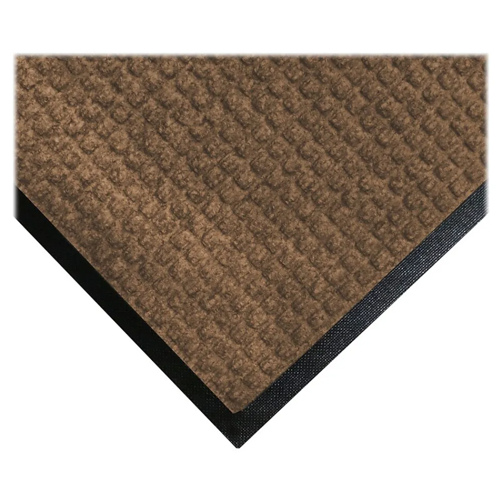 M + A Matting M+A Matting WaterHog Squares Classic Mat, Universal Cleated, 3' x 5', camel (2005035070)