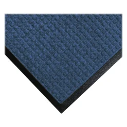 M + A Matting M+A Matting WaterHog Squares Classic Mat, Universal Cleated, 4' x 6', Medium Blue (2005646070)