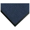 M + A Matting M+A Matting WaterHog Squares Classic Mat, Universal Cleated, 2' x 3', Navy (2006123070)
