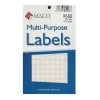 Labels|Maco Multi-Purpose Handwrite Labels, Round, 5/16" Dia., Pack Of 1000, 6/Pack (6PK-MR-505)
