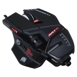 Mad Catz R.A.T. 6+ Optical Gaming Mouse, Black (MR04DCINBL000-0)