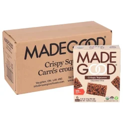 MadeGood Chocolate Chip Crispy Squares, 0.78 oz, 6/Box, 6 Boxes/Pack (307-00429)