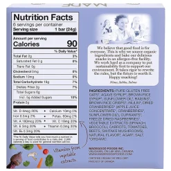 MadeGood Gluten Free Mixed Berry Granola Bar, 0.85 oz., 6 Bars/Box (307-00245)