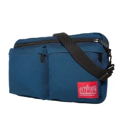 Albany Shoulder Bag, Navy (1412 NVY)<Manhattan Portage Discount