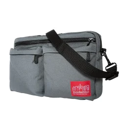Albany Shoulder Bag, Grey (1412 GRY)<Manhattan Portage Discount