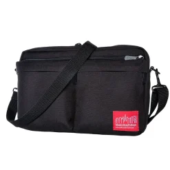 Albany Shoulder Bag, Black (1412 BLK)<Manhattan Portage Outlet