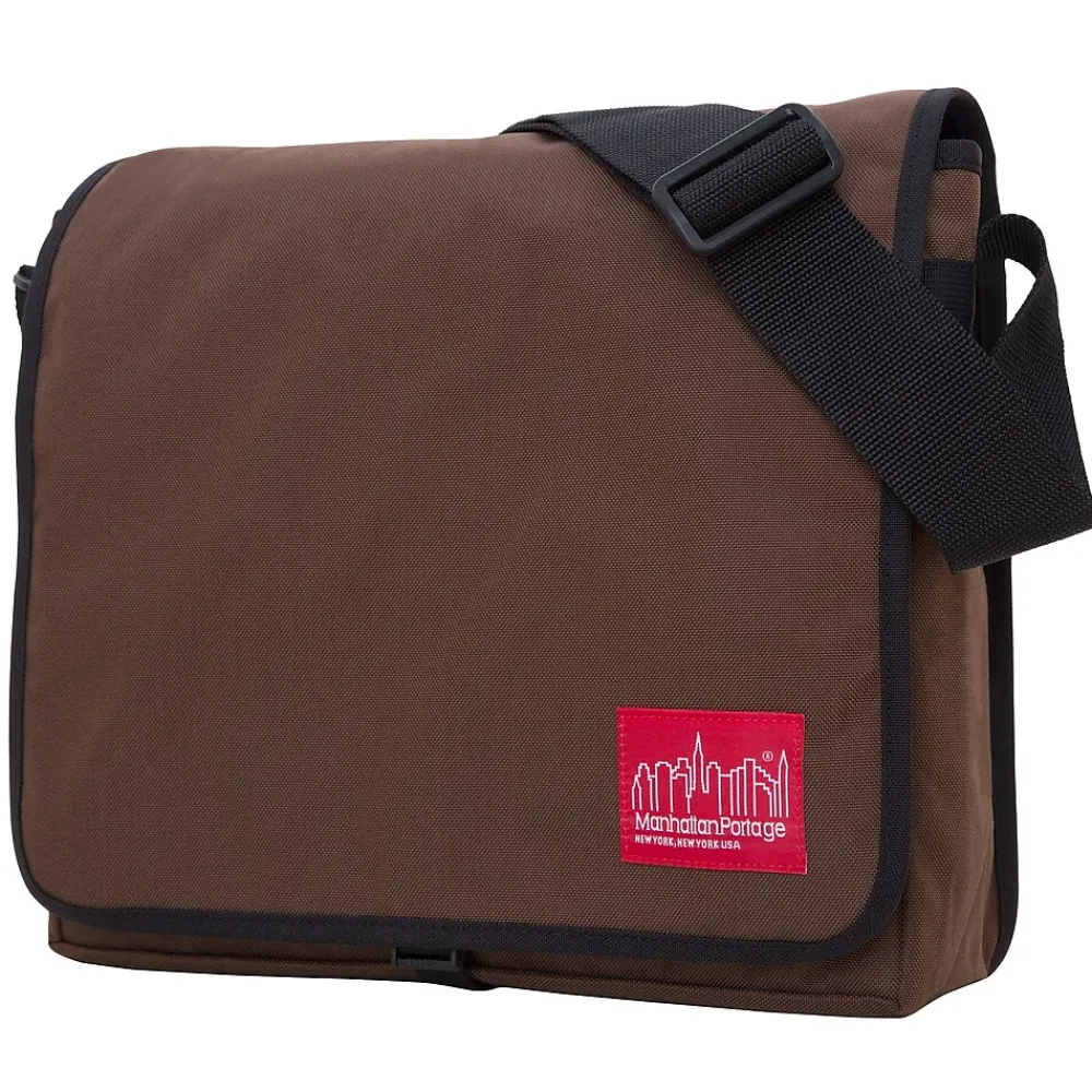 Dj Bag Medium Dark Brown (1428 DBR)<Manhattan Portage New