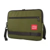 Henry Fabric Portfolio Case with Zipper Closure, Olive (843531063485)<Manhattan Portage New