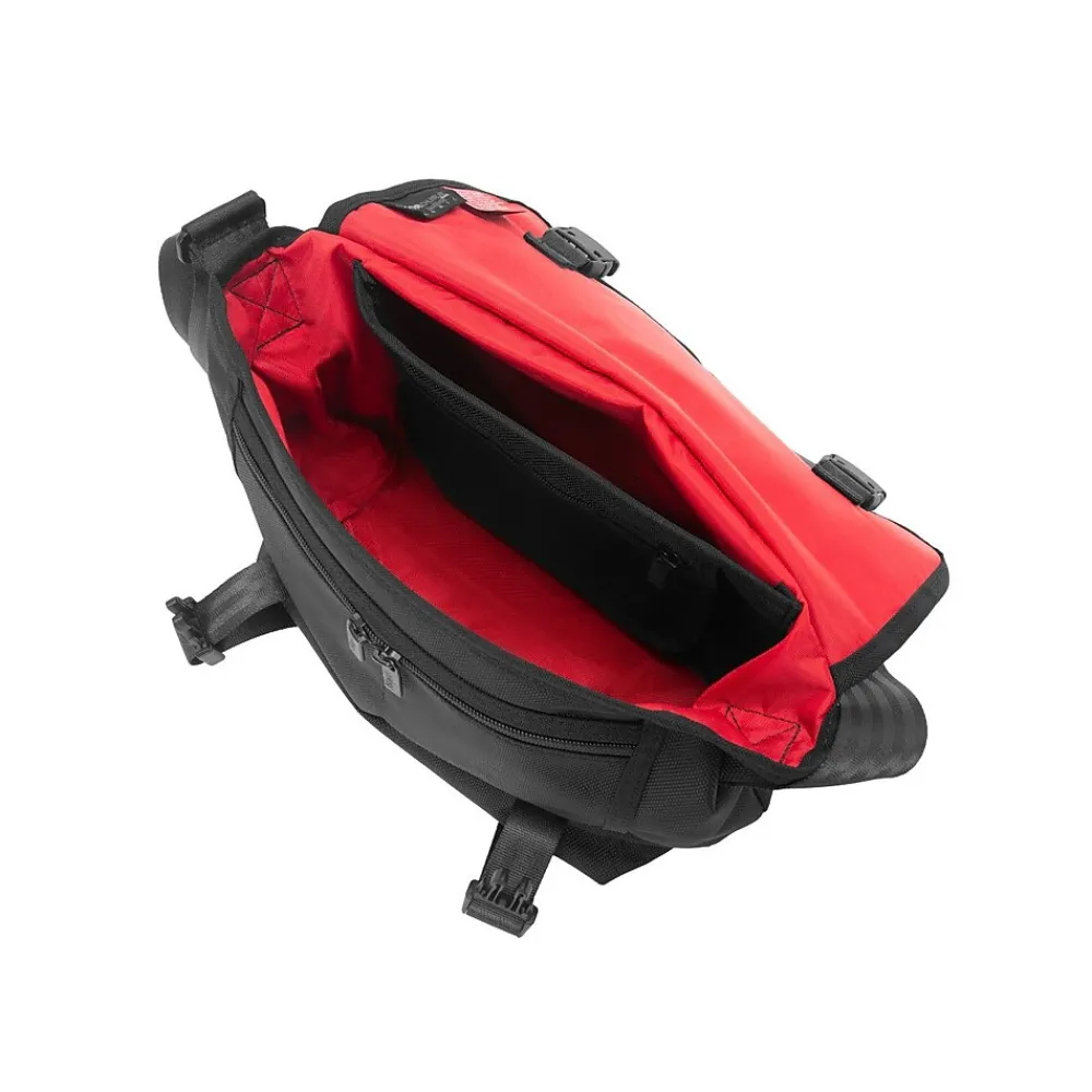 High Line Fabric Casual Messenger Bag, Black (1441-BL BLK)<Manhattan Portage Best