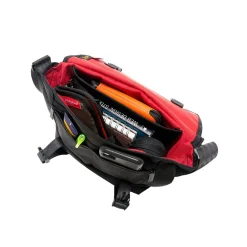 High Line Fabric Casual Messenger Bag, Black (1441-BL BLK)<Manhattan Portage Best