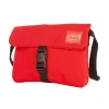 Jones Fabric Casual Messenger Bag, Red (1090 RED)<Manhattan Portage Hot
