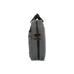 Second Avenue Fabric Water-Resistant Briefcase, Gray (1741-BL GRY)<Manhattan Portage Clearance