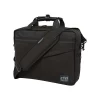 Second Avenue Fabric Water-Resistant Briefcase, Black (1741-BL BLK)<Manhattan Portage New