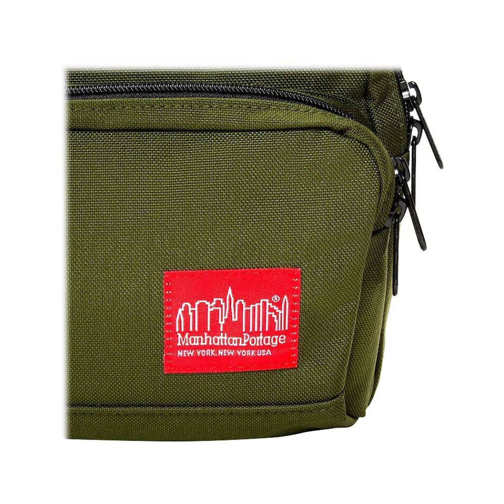 Shaw Fabric Casual Messenger Bag, Olive (1469 OLV)<Manhattan Portage Sale