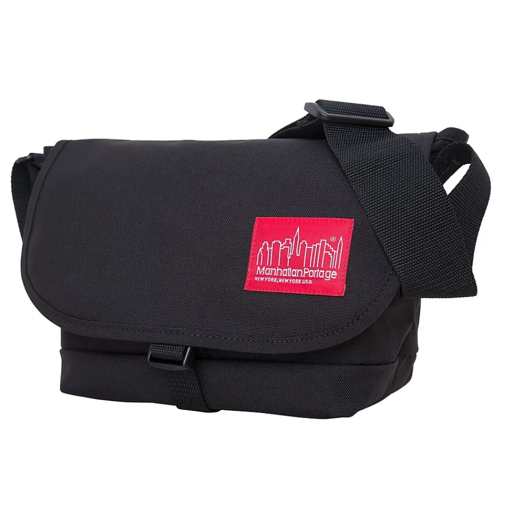 Straphanger Messenger Bag Small Black (1645 BLK)<Manhattan Portage Online