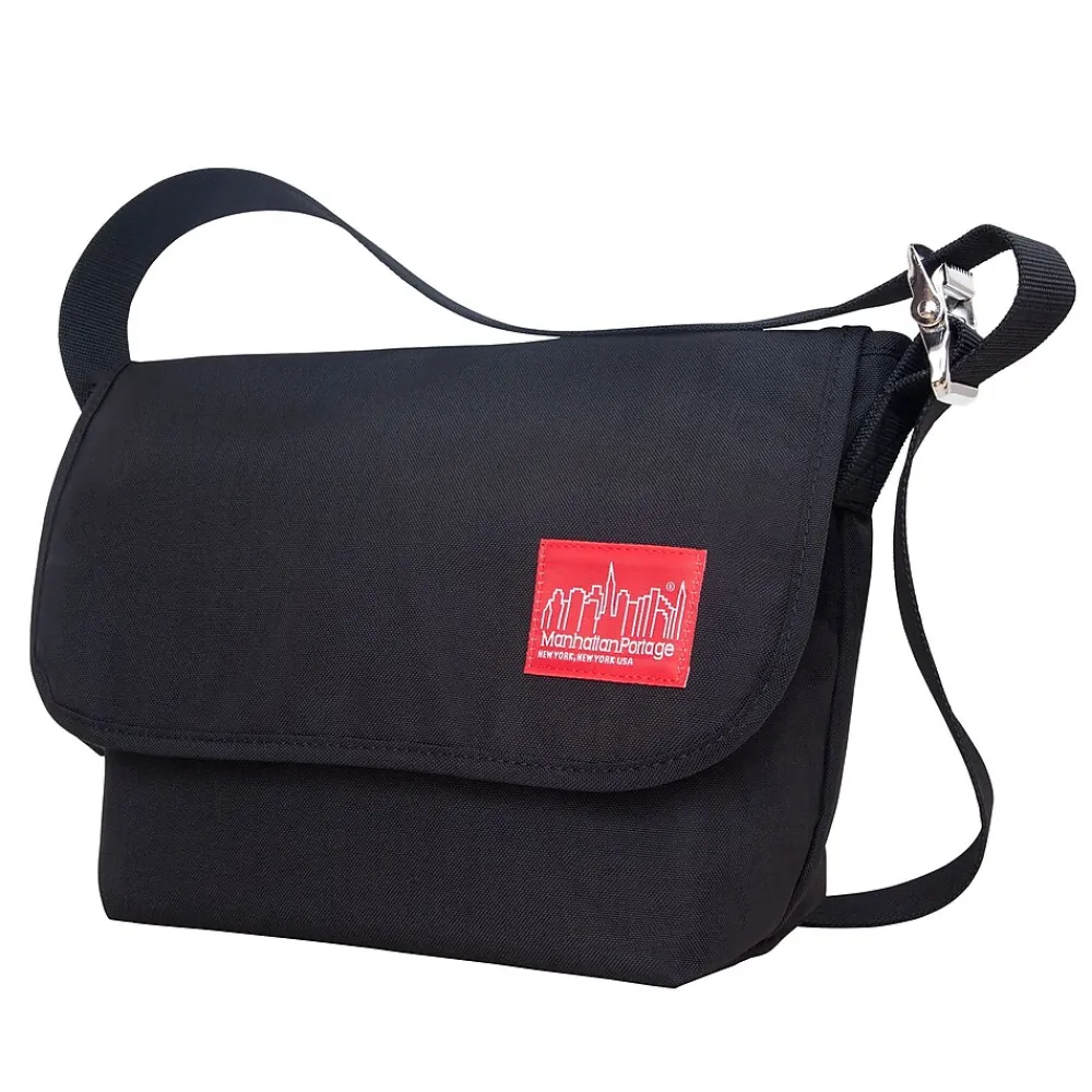 Vintage Messenger Bag Jr. Medium Black (1606V-JR BLK)<Manhattan Portage Hot
