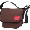 Vintage Messenger Bag Small Dark Brown (1605V DBR)<Manhattan Portage Hot