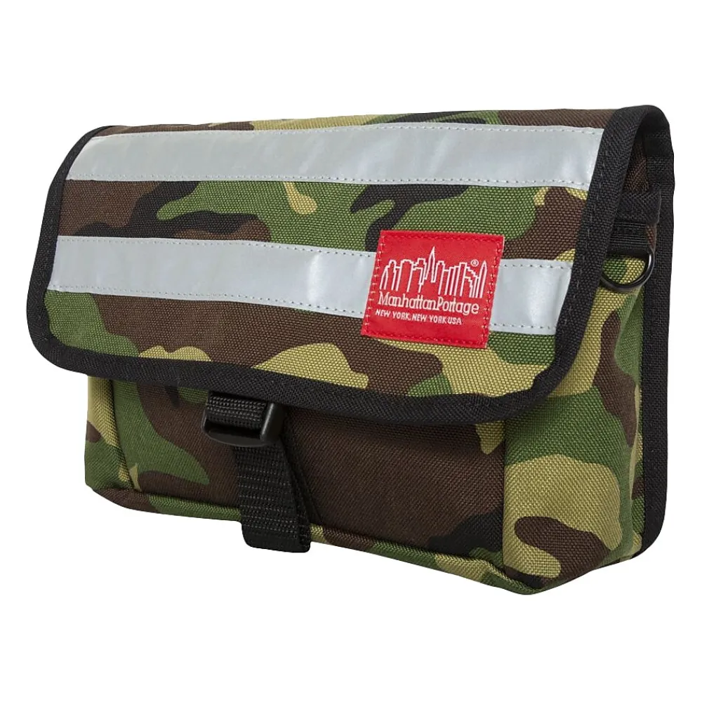 Wards Island Fabric Casual Messenger Bag, Camouflage (1120 CAM)<Manhattan Portage Best