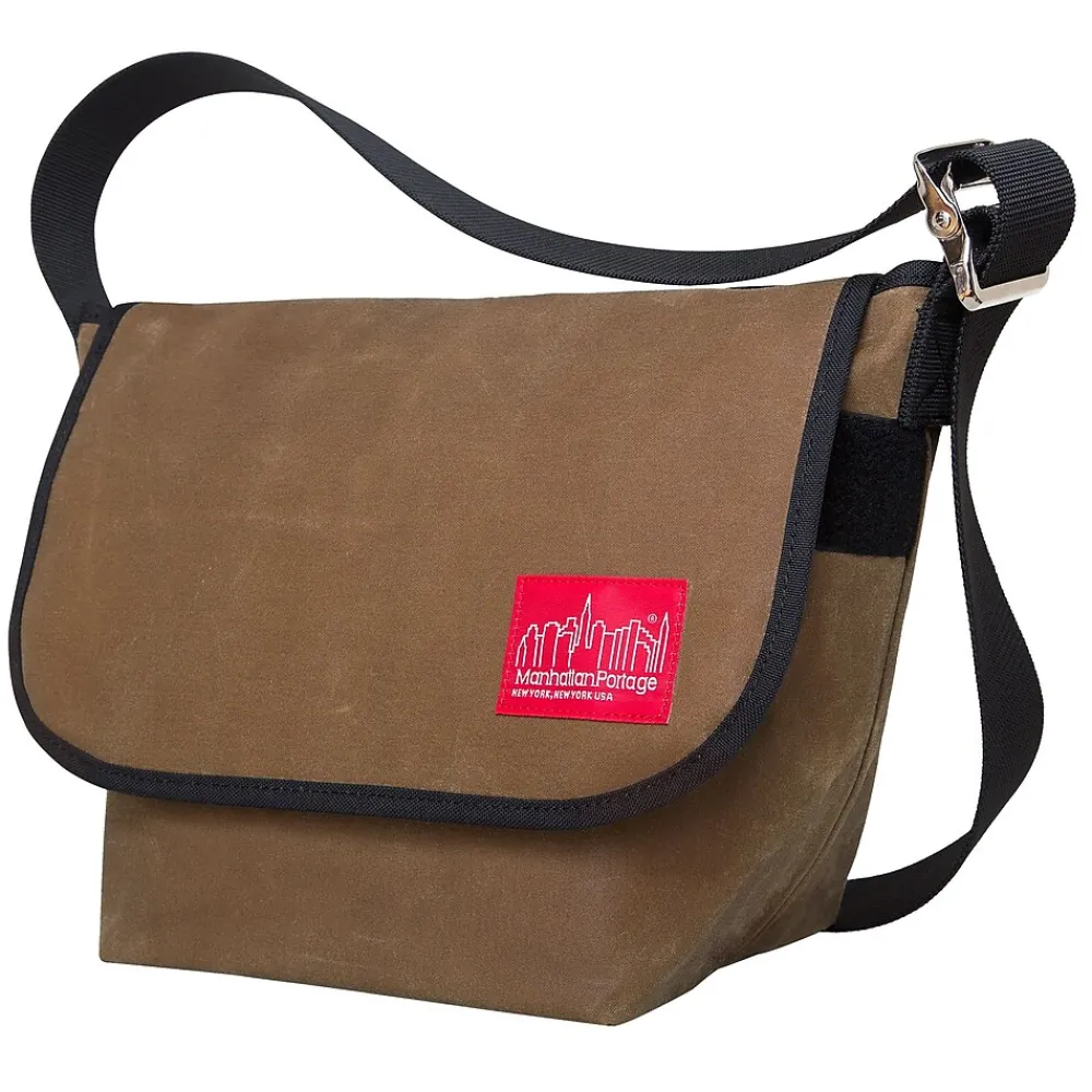 Waxed Vintage Messenger Bag Small Field Tan (1605V-WP FTAN)<Manhattan Portage Discount