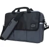 Webb Convertible Briefcase Grey (1448-BL GRY)<Manhattan Portage Discount