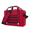 Laptop Bags|Manhattan Portage Yorkville 15" Fabric Laptop Bag, Red (1628-BL RED)