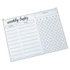 Dry Erase*Martha Stewart 16" x 12" Dry-Erase Weekly Task Board, White (MS109A)