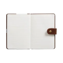 Journals|Martha Stewart Brown Faux Leather Journal (MS101P)
