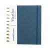 Notebooks|Martha Stewart Customizable Notebook, 9.5" x 11.38", Ruled, 60 Sheets, Navy (MS110N)