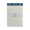 Notepads|Martha Stewart Desk Notepad, Wide-Ruled, 5.5" x 8.25", Navy, 150 Sheets/Pad (MS110G)