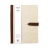 Faux Leather Padfolio with Buckle Closure, Multicolor (MS101Z)<Martha Stewart Best