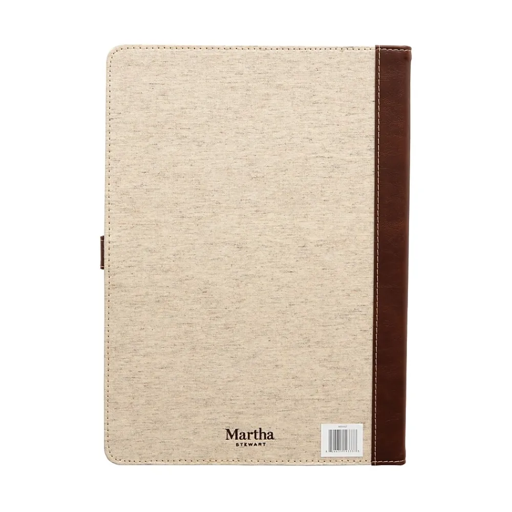 Faux Leather Padfolio with Buckle Closure, Multicolor (MS101Z)<Martha Stewart Best