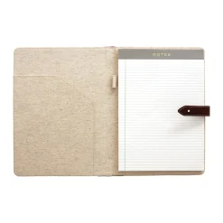 Faux Leather Padfolio with Buckle Closure, Multicolor (MS101Z)<Martha Stewart Best