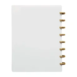 Notebooks|Martha Stewart Gold Vine Poly Junior Discbound Notebook (MS102G)
