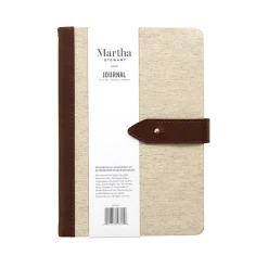 Journals|Martha Stewart Linen Journal with Tab (MS101M)