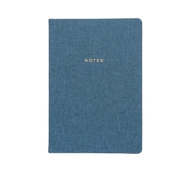 Notebooks|Martha Stewart Notebook, 6" x 8", Ruled, 128 Sheets, Navy (MS110K)
