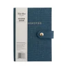 Notebooks|Martha Stewart Password Book, 4" x 5.5", Ruled, 72 Sheets, Navy (MS110H)