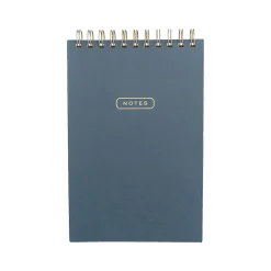 Notepads|Martha Stewart Steno Book, 6" x 9", Narrow-Ruled, 100 Sheets, Navy (MS110J)