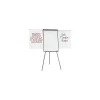 Dry Erase*MasterVision Basic Tripod Melamine Presentation Easel, Black, 22.5" x 42" (BVCEA2300045)