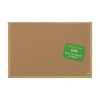 Bulletin*MasterVision Earth Cork Bulletin Board, Oak Frame, 4' x 3' (SB0720001233)