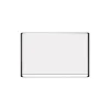 Dry Erase*MasterVision ® 48"(H) x 72"(W) Porcelain Magnetic Dry Erase Board, Aluminum Frame, Each