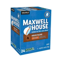 Maxwell House House Blend Coffee Keurig K-Cup Pod, Medium Roast, 96/Box (5303CT)