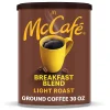McCafe Breakfast Blend Ground Coffee, Light Roast, 30 Oz. (071526)