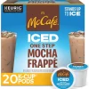 McCafe Mocha Frappe Iced Coffee Keurig® K-Cup® Pods, Medium Roast, 20/Box (5000372394)