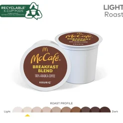 McCafe Premium Roast Decaf Coffee Keurig® K-Cup® Pods, Medium Roast, 96/Carton (080443CT)