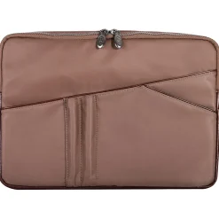 N Series AUBURN Nylon Laptop Sleeve for 15" Laptops, Khaki (18324)<McKlein Online