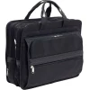 P Series Laptop Briefcase, Black Nylon (56445)<McKlein Outlet