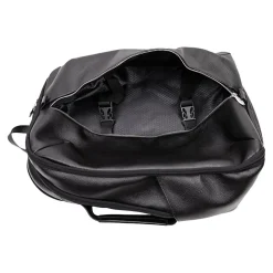 McKlein U Series Englewood Laptop Backpack, Black Leather (18895)