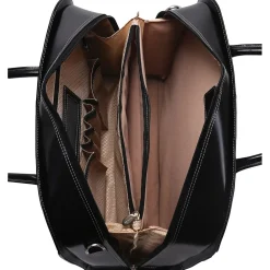 W Series Laptop Roller, Black Leather (94985)<McKlein Online