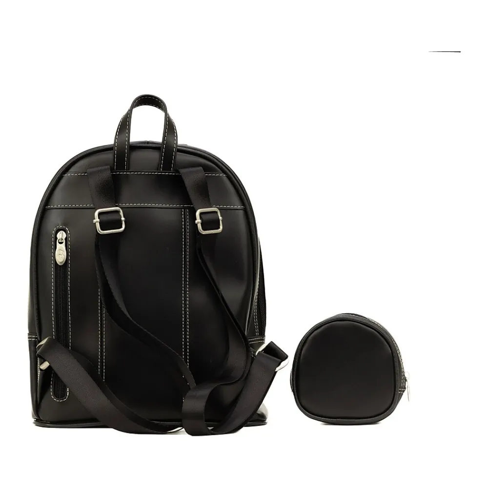 McKlein USA ARCHES Backpack, Small, Black (99725)